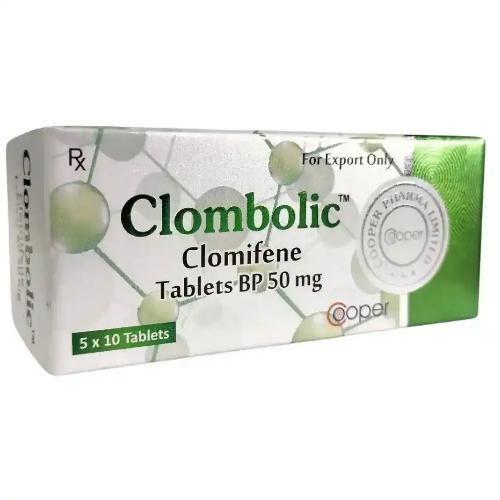 CLOMIFENO 50 Mg 50 Tabletas Cooper Pharma