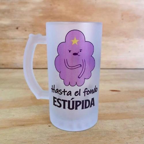 Choppera Vidrio Arenada