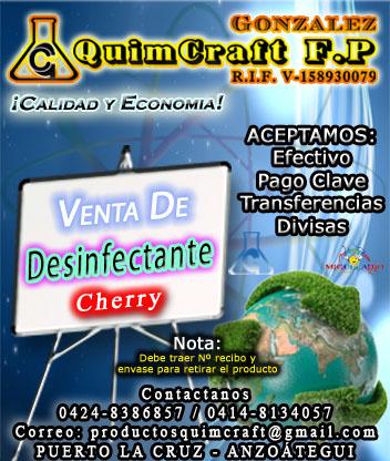 DESINFECTANTE 🍒 CHERRY