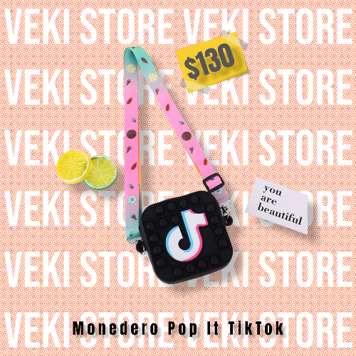 Monedero Pop It Tik Tok