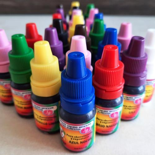 Colorantes liquidos 7ml colorisa