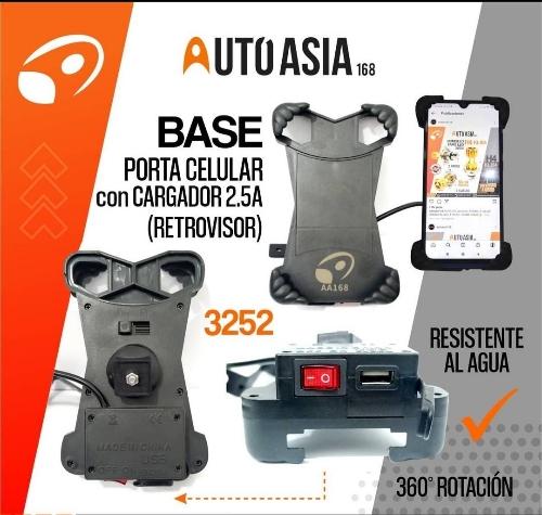 Base/Cargador 2.5A (volante)