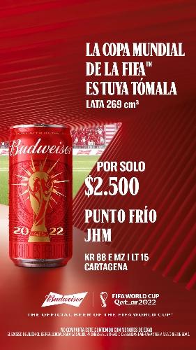 Budweiser lata