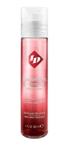Lubricante ID, sensación caliente, base agua 30 ml.