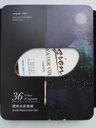 Acuarelas profesionales 36 colores