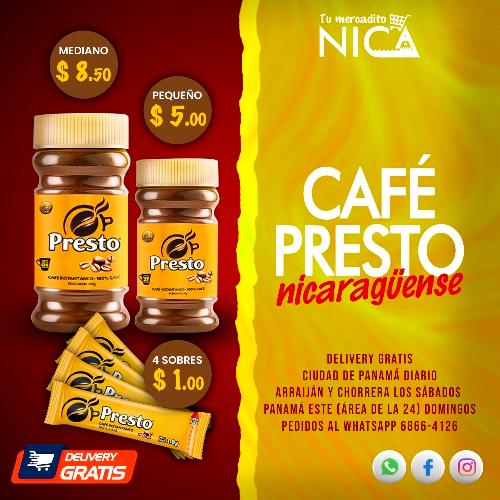 Cafe presto mediano
