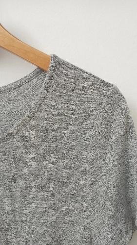 7902 Vestido gris lanilla GAP talle L