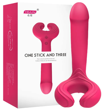 2519: VIBRADOR RABBIT IMPERMIABLE CON 3 MOTORES