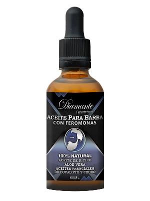Aceite para barba con Feromonas. Presentación de 60ml.