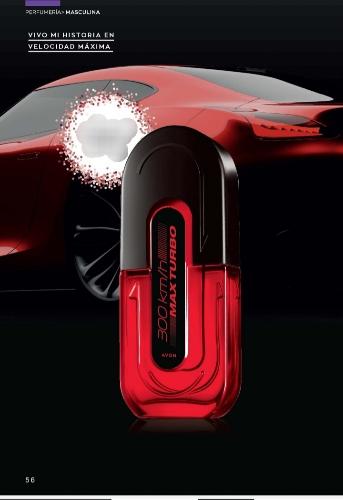 300km/H Max Turbo Red 100ml EDT Fragancia Masculina
