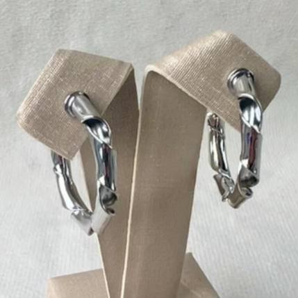 Brinco Argola Canudinho torcido RB