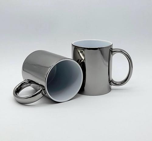 Taza Plata Espejo