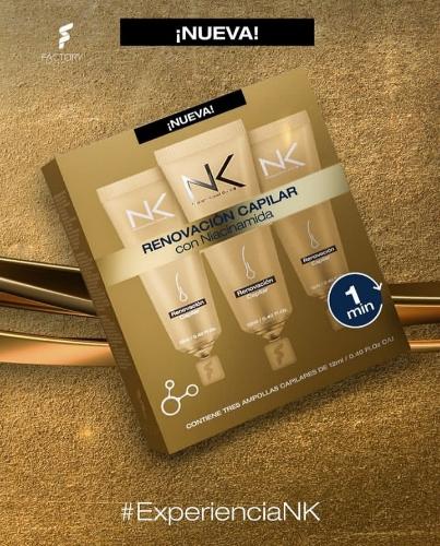 Ampollas NK Renovación Capilar 3x12ml