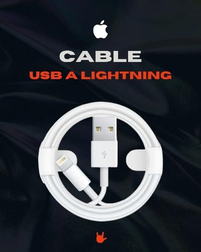 Cable de USB a lightning(1m)