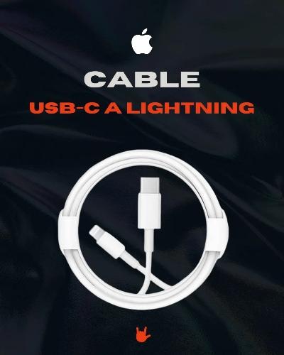 Cable de tipo-c a lightning (1m)