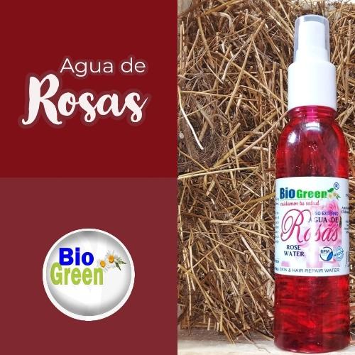 Agua de Rosas 250 ml Nvo.