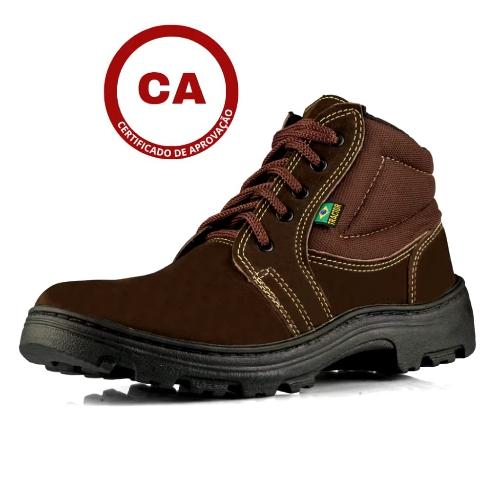 Bota nobuck 41 tractor marrom 
