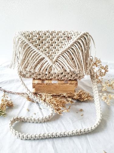 Bandolera Eires macramé 