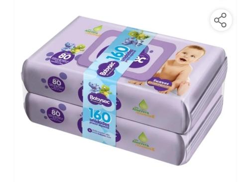 160 Toallitas hum babysec 80+80 unid premium Prom