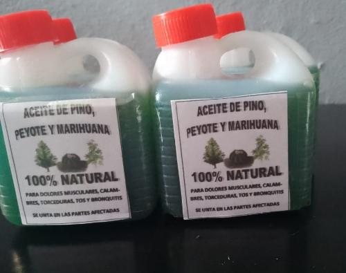 ACEITE DE PINO CON MARIGUANA