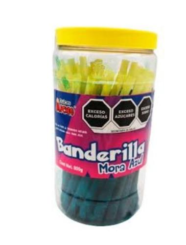 Banderilla Mora Azul con azúcar 40 piezas 