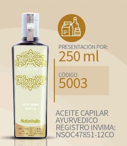 Aceite Capilar Ayurvedico x250ml