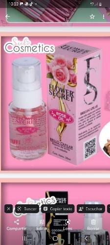 Aceite de rosas 