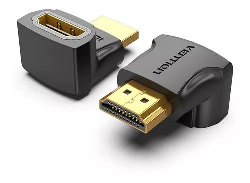Adaptador codo HDMI Macho A HDMI Hembra