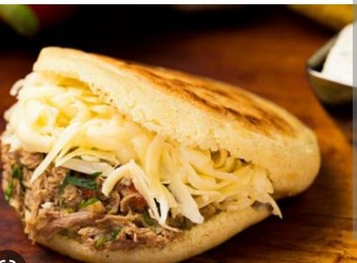 Arepa con todo