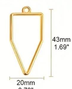 Bisel #1 color dorado