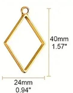 Bisel #13 color dorado