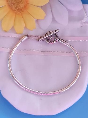 1C 16CM Pulsera broche circular tipo T 16CM