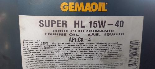 Aceite GemaOil 15w40 Ck-4