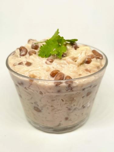 Baião com feijão verde