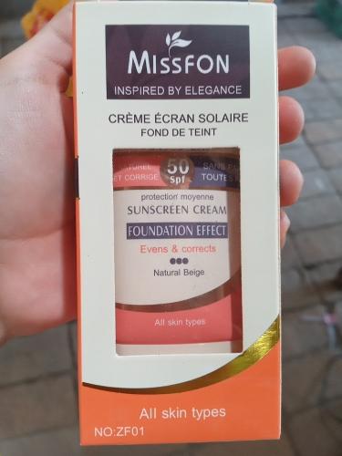 Base de maquillaje Missfon 