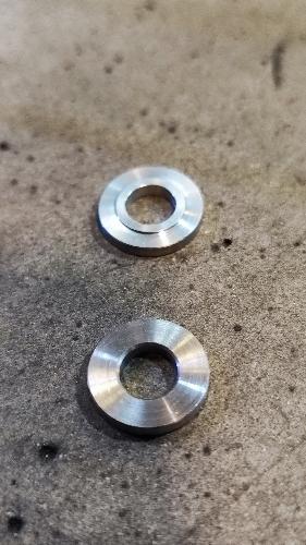 Ball Bearing, stainless steel (set of 2