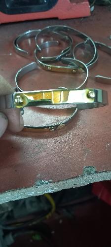 Acero inoxidable con Bronce 