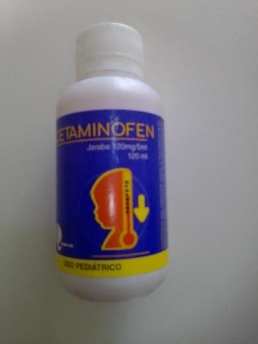 ACETAMINOFEN 120 MG/5ML X120ML