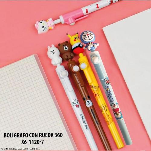 Bolígrafo con rueda 360 