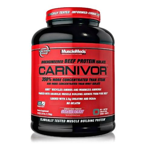 Carnívor isolatada 4.19 lbs. (1.9 kg) sabor: chocolate