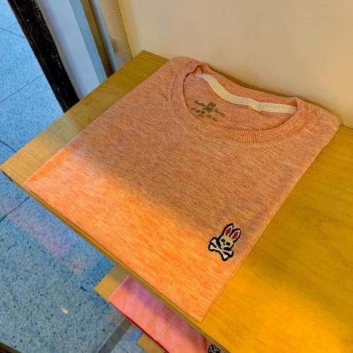 Psycho Bunny Rosa jaspeado Talla M
