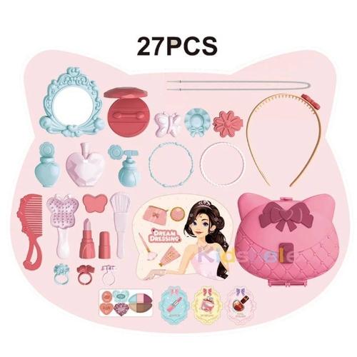 Bolso con accesorios de juguete para niña