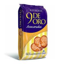9 de oro azucarados