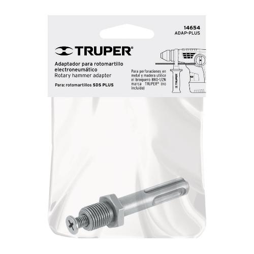 Adaptador para rotomartillos, SDS PLUS 14654 TRUPER