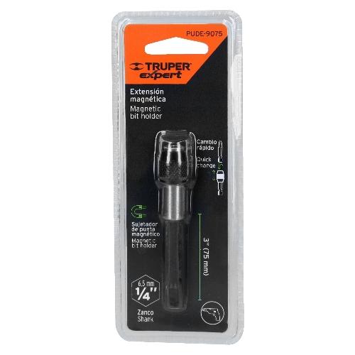 Adaptador de 75 mm magnético para puntas, Expert 11873 Truper Expert 