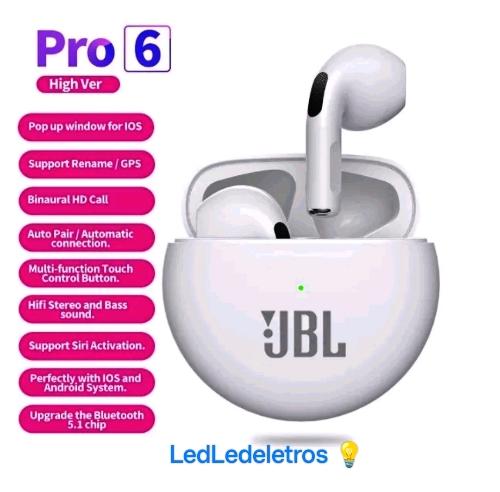 Air Pro 6 TWS BRANCO 