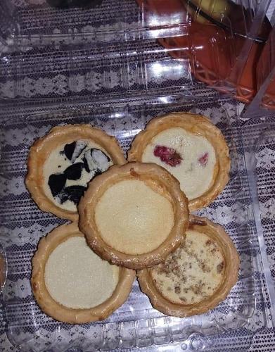 CHAROLA CON 5 MINI PAYS (CUALQUIER SABOR)