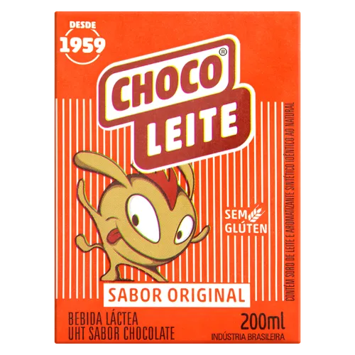 Achocolatado chocolate 200ml - Choco Leite