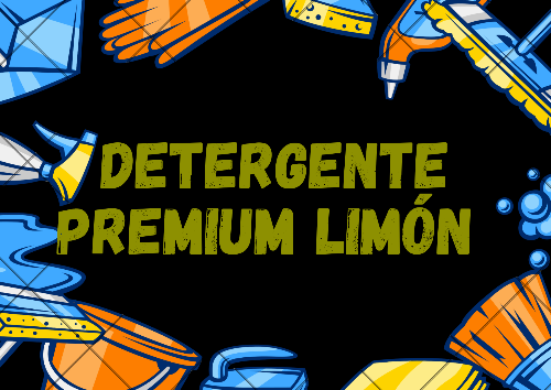 Detergente premium aroma limón
