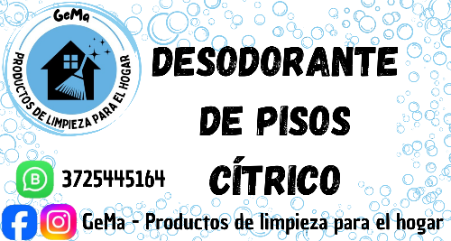 Desodorante para pisos limón 